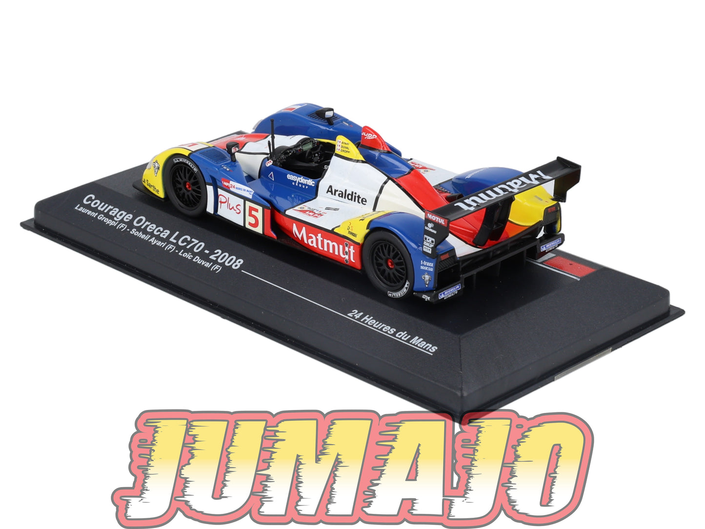 MS66 1/43 IXO Altaya 24H du Mans COURAGE Oreca LC70 2008 L.Groppi #5