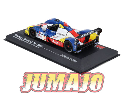 MS66 1/43 IXO Altaya 24H du Mans COURAGE Oreca LC70 2008 L.Groppi #5