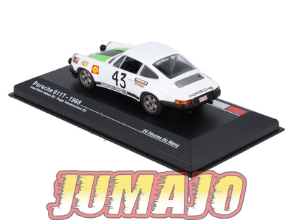 MS67 1/43 IXO Altaya 24H du Mans PORSCHE 911T J-P.Gaban 1968 #43