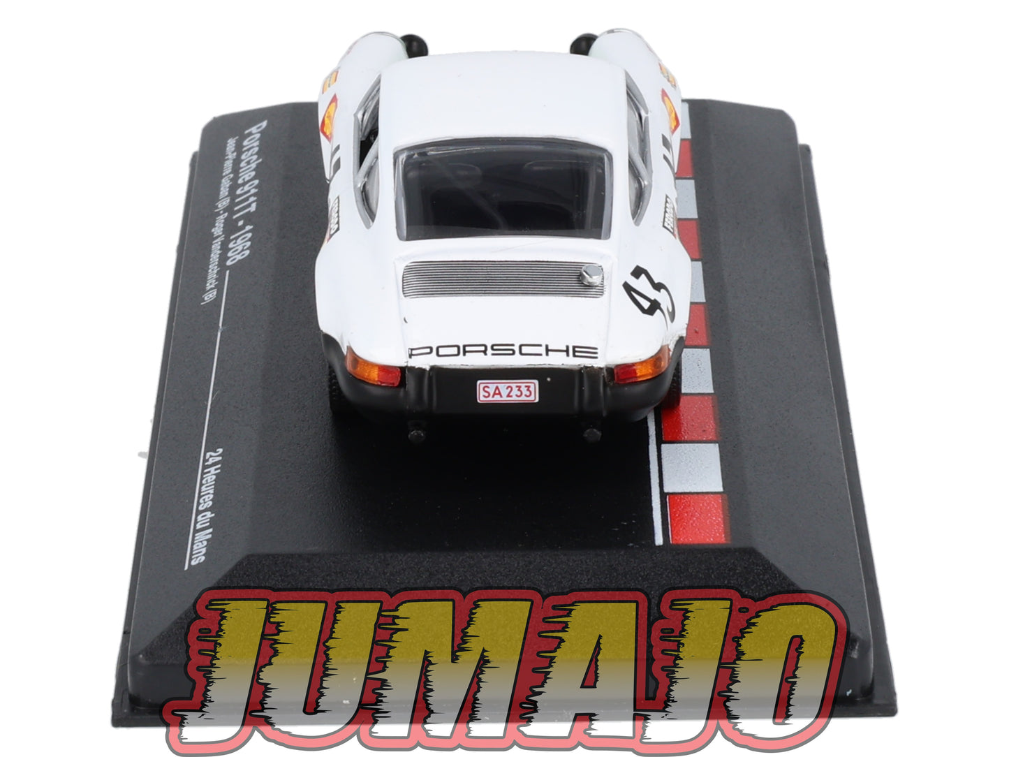 MS67 1/43 IXO Altaya 24H du Mans PORSCHE 911T J-P.Gaban 1968 #43