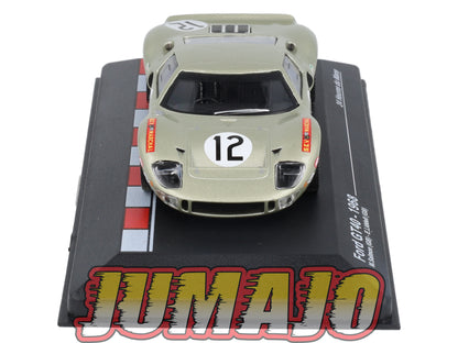 MS73 1/43 IXO Altaya 24H Du Mans FORD GT40 M.Salmon 1968 #12