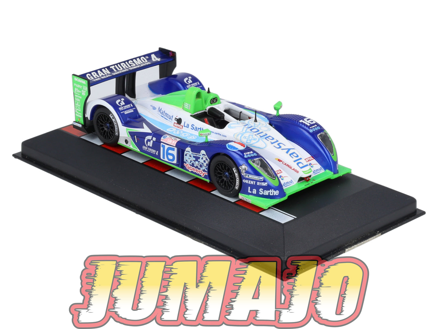 MS8 1/43 IXO Altaya 24H du Mans COURAGE C60 Pescarolo Hybrid 2005 E.Collard #16