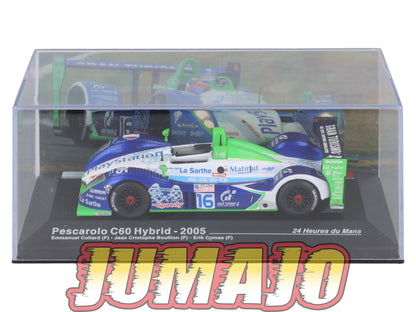 MS8 1/43 IXO Altaya 24H du Mans COURAGE C60 Pescarolo Hybrid 2005 E.Collard #16