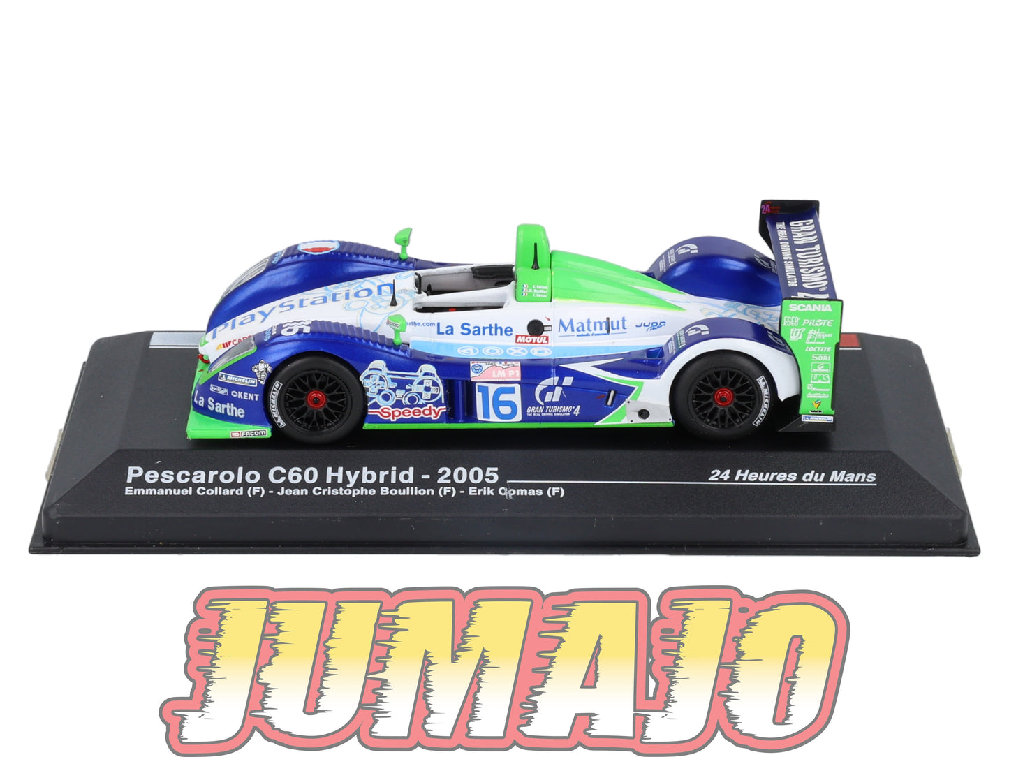 MS8 1/43 IXO Altaya 24H du Mans COURAGE C60 Pescarolo Hybrid 2005 E.Collard #16