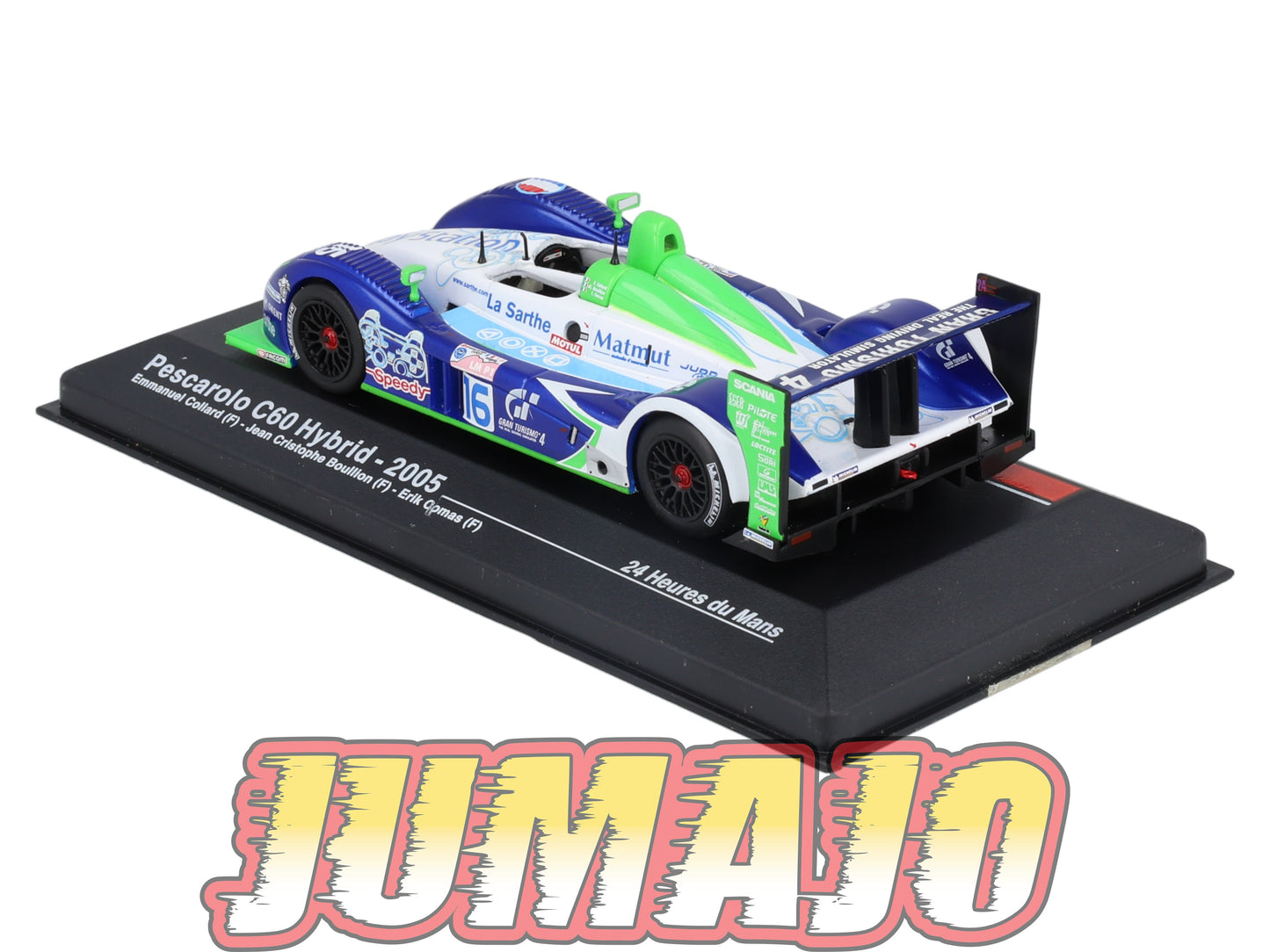 MS8 1/43 IXO Altaya 24H du Mans COURAGE C60 Pescarolo Hybrid 2005 E.Collard #16