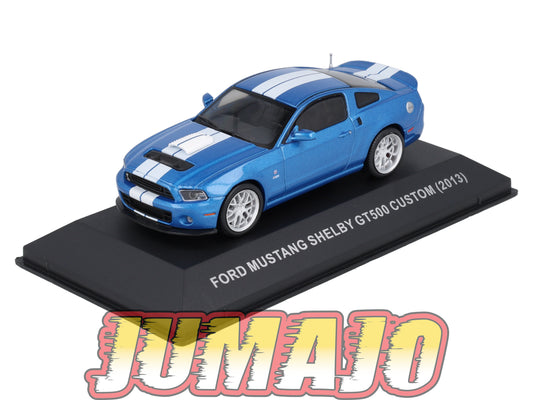 MUS12 Voiture 1/43 Altaya MUSTANG : FORD Mustang Shelby GT500 custom 2013