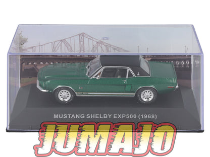 MUS14 Voiture 1/43 Altaya MUSTANG : Mustang Shelby Exp500 1968