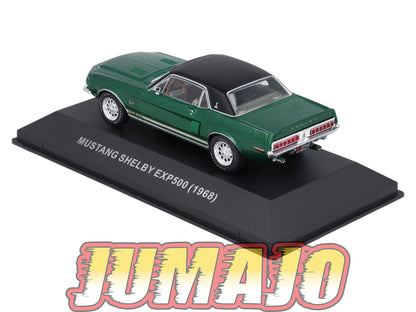 MUS14 Voiture 1/43 Altaya MUSTANG : Mustang Shelby Exp500 1968