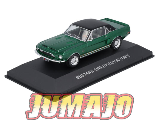 MUS14 Voiture 1/43 Altaya MUSTANG : Mustang Shelby Exp500 1968