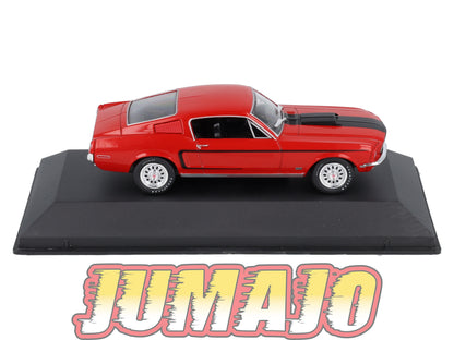 MUS15 Voiture 1/43 Altaya MUSTANG : FORD Mustang GT 428 Cobra jet 1968-½