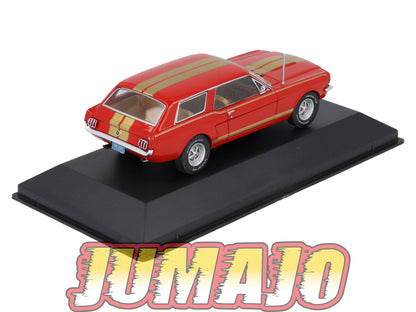 MUS22 Voiture 1/43 Altaya MUSTANG : FORD Mustang Station wagon 1965