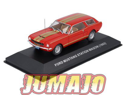 MUS22 Voiture 1/43 Altaya MUSTANG : FORD Mustang Station wagon 1965