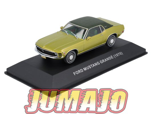 MUS26 Voiture 1/43 Altaya MUSTANG : FORD Mustang Grandé 1970