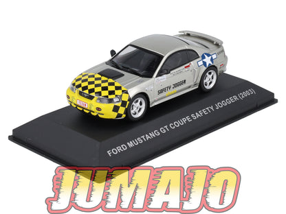 MUS37 Voiture 1/43 Altaya MUSTANG : FORD Mustang GT coupe Safety Jogger 2003