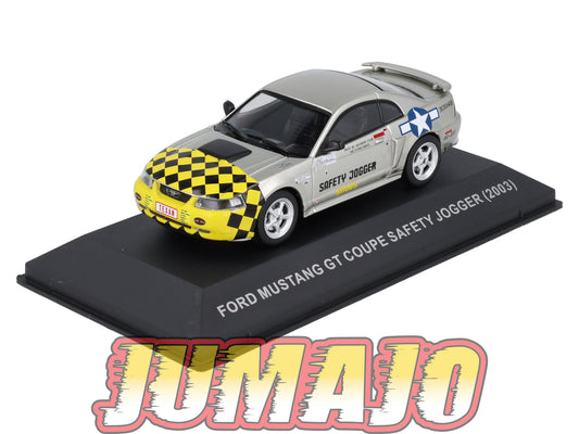 MUS37 Voiture 1/43 Altaya MUSTANG : FORD Mustang GT coupe Safety Jogger 2003