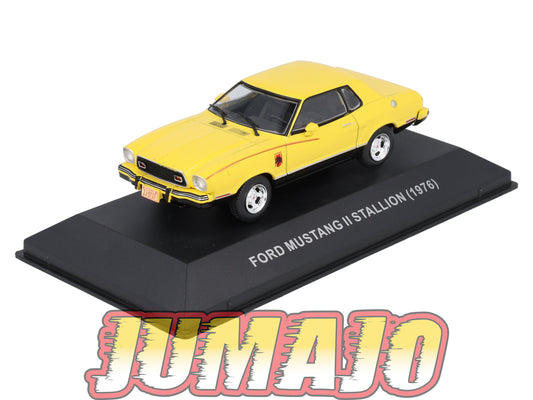 MUS39 Voiture 1/43 Altaya MUSTANG : FORD Mustang II Stallion 1976