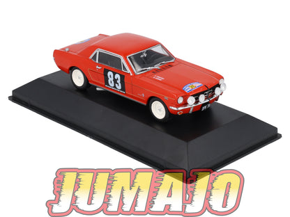MUS42 Voiture 1/43 Altaya MUSTANG : Mustang Coupé Alan Mann Tour De France 1964