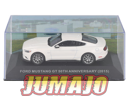 MUS53 Voiture 1/43 Altaya MUSTANG FORD Mustang GT 50TH Anniversary 2015