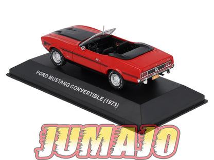 MUS54 Voiture 1/43 Altaya MUSTANG FORD Mustang Convertible 1973
