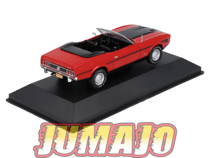 MUS54 Voiture 1/43 Altaya MUSTANG FORD Mustang Convertible 1973