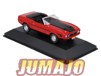 MUS54 Voiture 1/43 Altaya MUSTANG FORD Mustang Convertible 1973