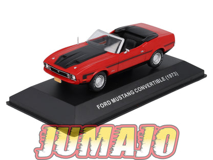 MUS54 Voiture 1/43 Altaya MUSTANG FORD Mustang Convertible 1973