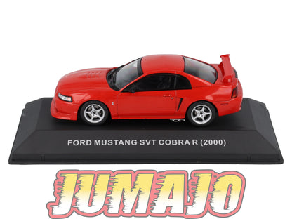 MUS55 Voiture 1/43 Altaya MUSTANG FORD Mustang SVT Cobra R 2000