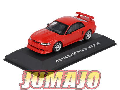 MUS55 Voiture 1/43 Altaya MUSTANG FORD Mustang SVT Cobra R 2000