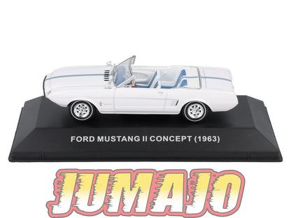 MUS56 Voiture 1/43 Altaya MUSTANG FORD Mustang II Concept 1963