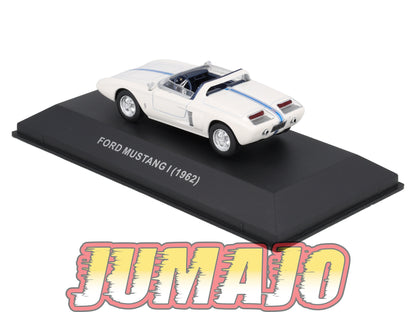 MUS57 Voiture 1/43 Altaya MUSTANG FORD Mustang Cabriolet 1962
