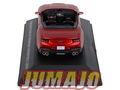 MUS58 Voiture 1/43 Altaya MUSTANG FORD Mustang GT Premium Convertible 2024