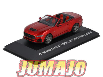MUS58 Voiture 1/43 Altaya MUSTANG FORD Mustang GT Premium Convertible 2024
