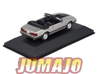 MUS63 Voiture 1/24 Altaya MUSTANG : FORD MUSTANG GT CONVERTIBLE 1983