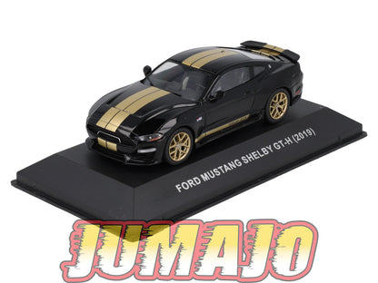 MUS64 Voiture 1/43 Altaya MUSTANG : FORD MUSTANG SHELBY GT-H 2019