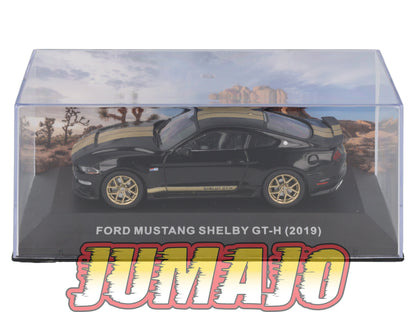 MUS64 Voiture 1/43 Altaya MUSTANG : FORD MUSTANG SHELBY GT-H 2019