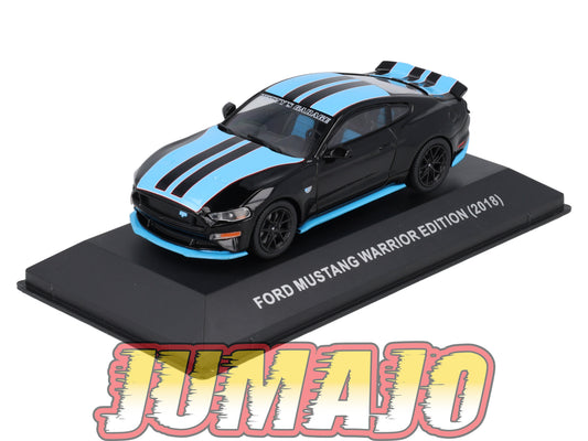 MUS6 Voiture 1/43 Altaya MUSTANG : FORD Mustang Warrior Edition 2018