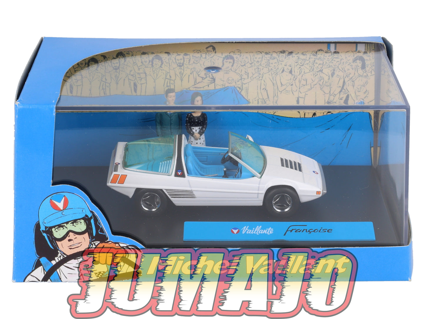 MV36 voiture Altaya IXO 1/43 Diorama BD MICHEL VAILLANT : Françoise