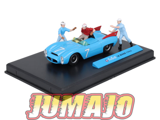 MV39 Voiture Altaya IXO 1/43 Diorama BD MICHEL VAILLANT : Le Mans Type 2 #7