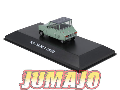 MVA10 Micro Voitures d'antan 1/43 Hachette KVS Mini 1 1982