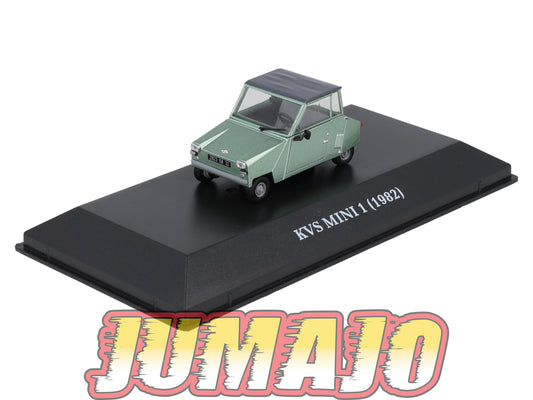 MVA10 Micro Voitures d'antan 1/43 Hachette KVS Mini 1 1982