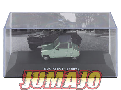 MVA10 Micro Voitures d'antan 1/43 Hachette KVS Mini 1 1982