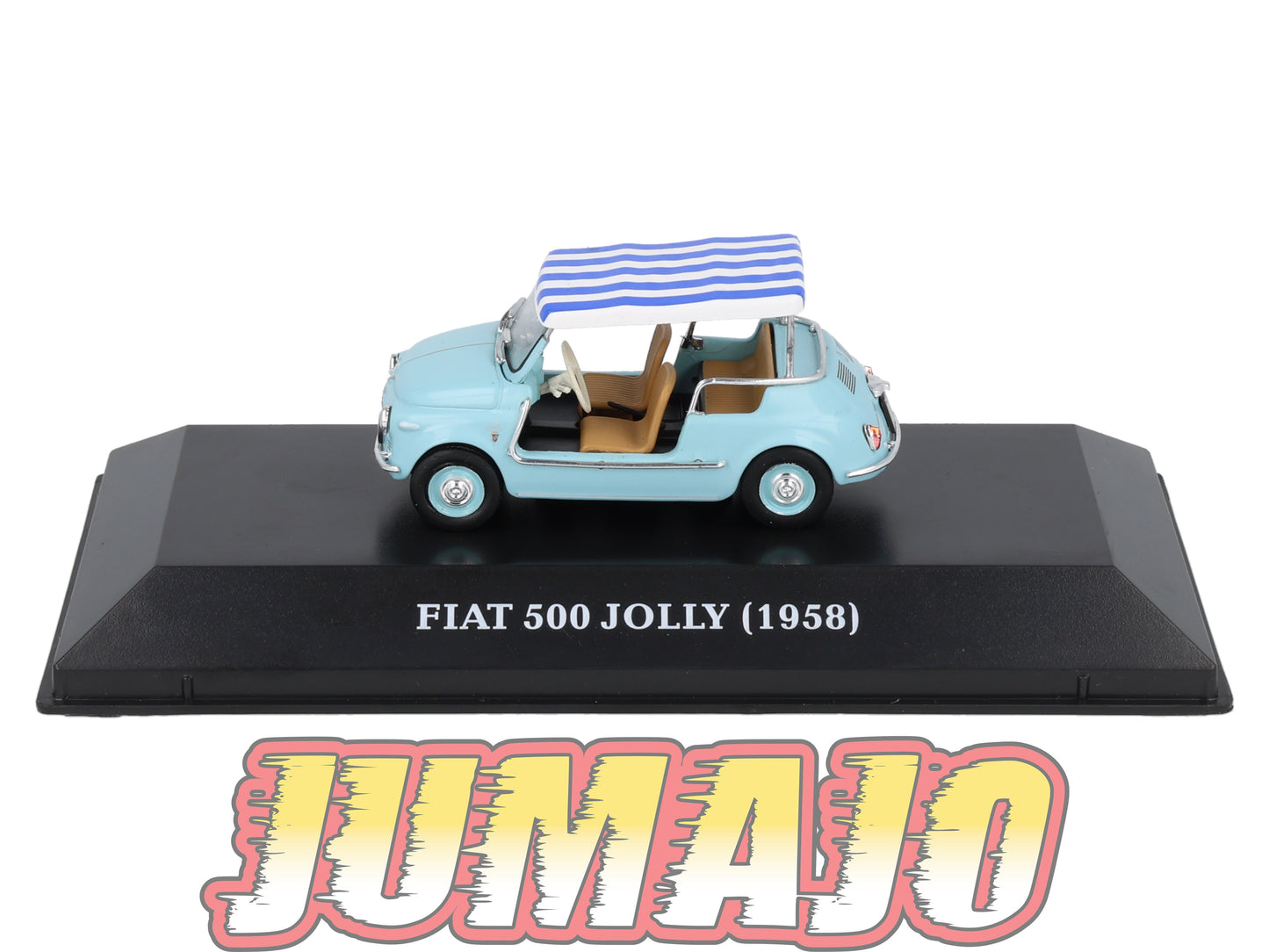 MVA12 Micro Voitures d'antan 1/43 Hachette FIAT 500 Jolly 1958
