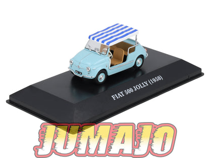 MVA12 Micro Voitures d'antan 1/43 Hachette FIAT 500 Jolly 1958