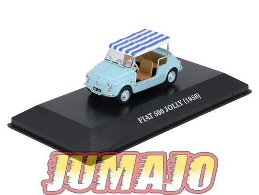 MVA12 Micro Voitures d'antan 1/43 Hachette FIAT 500 Jolly 1958