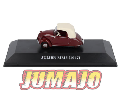 MVA13 Micro Voitures d'antan 1/43 Hachette JULIEN MM5 1947