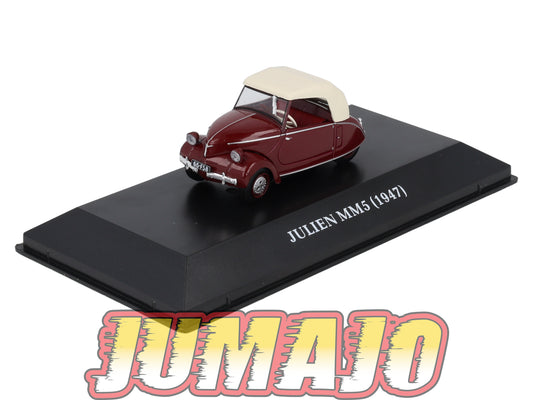 MVA13 Micro Voitures d'antan 1/43 Hachette JULIEN MM5 1947