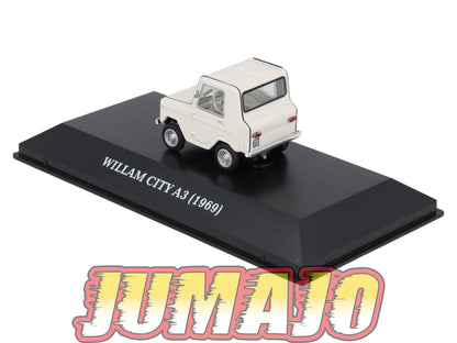 MVA19 Micro Voitures d'antan 1/43 Hachette William City A3 1969