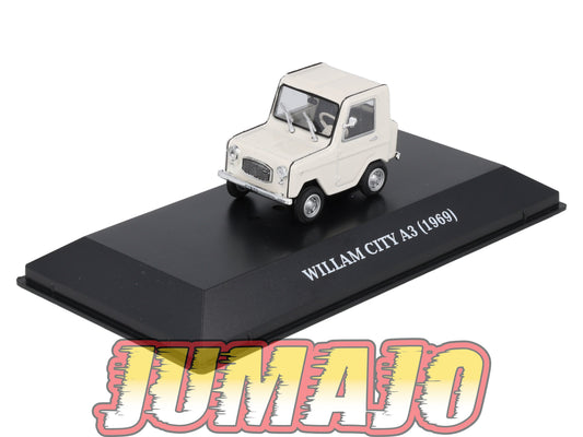 MVA19 Micro Voitures d'antan 1/43 Hachette William City A3 1969