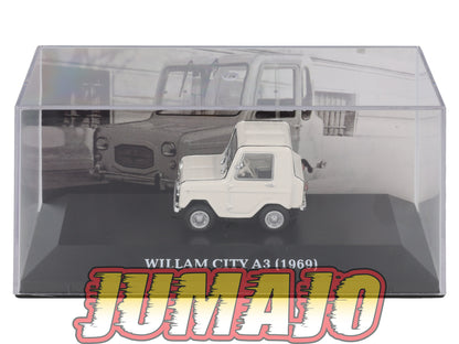 MVA19 Micro Voitures d'antan 1/43 Hachette William City A3 1969