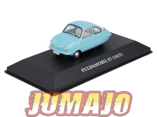 MVA24 Micro Voitures d'antan 1/43 Hachette FULDAMOBIL S7 1957
